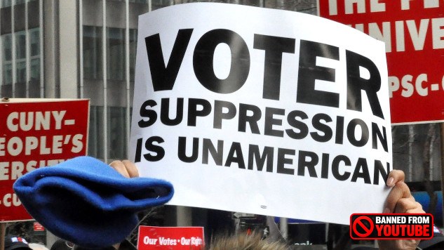 voter suppression is unamerican 12 21