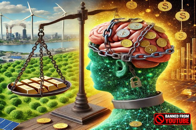 Rethinking economic mindsets is crucial for surviving climate change by breaking free from the gold standard and embracing innovative financial tools.