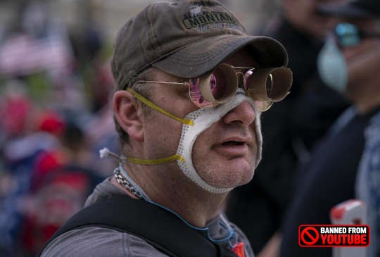not wearing a mask